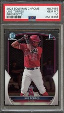 BB - 2023 Bowman Chrome - #BCP-155 - Luis Torres - PSA 10