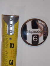 Vtg 1929 Hupmobile Model 6 Car Vehicle Radiator Grille Emblem Badge Insignia