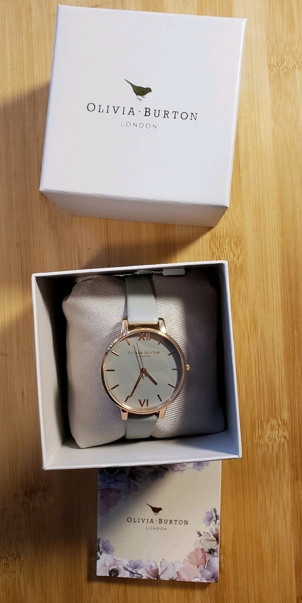 OLIVIA BURTON OB15BD61 WATCH WITH 38mm SAGE GREEN FACE GREY TONE
