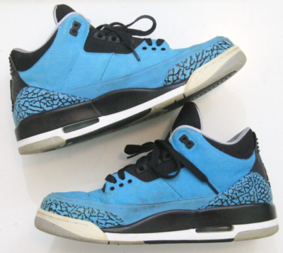Nike Air Jordan 3 Retro Powder Blue size 11 136064-406 OG III