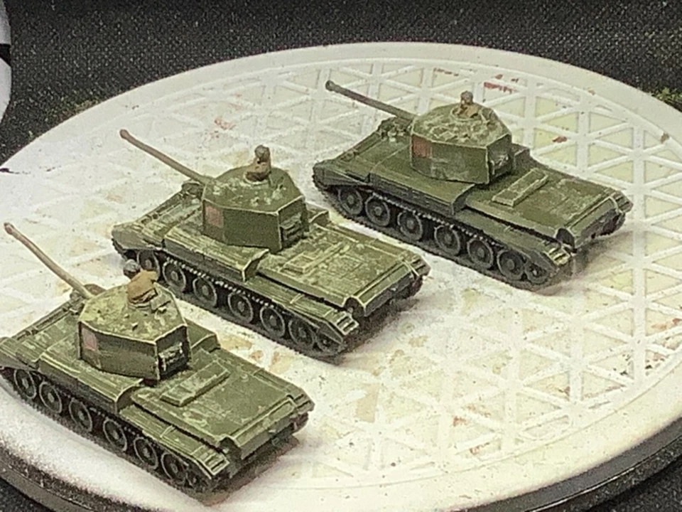 15mm Painted British WW II A 30 Challenger Plt (3 Tanks) - Image 4 of 4