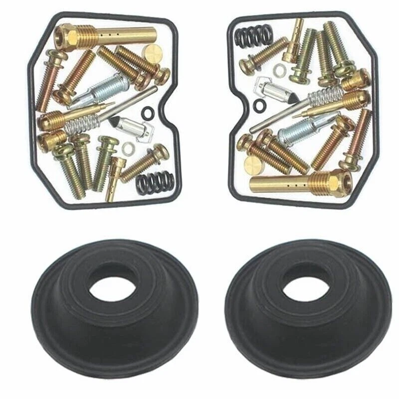 Carburetor Repair Kit FOR KAWASAKI EN500 A Vulcan 500 1990-1996 Carb Diaphragm - Image 2 of 2