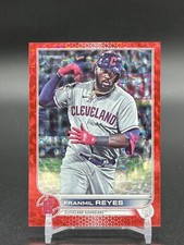 2022 Series 2 Base Red Foil #656 Franmil Reyes #93/199 SP- Cleveland Guardians