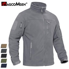 Mens Softshell Fleece Jacket Outdoor Hiking Travel Casual Winter Warm Work Coats