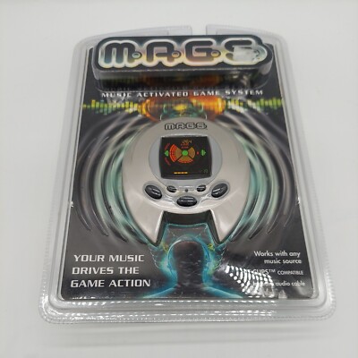 New Hasbro MAGS Music Activated Game System Pocket HandHeld 40059 Hit Clips
