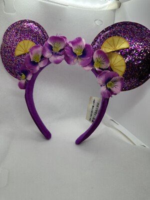 Disney Parks 2019 Epcot Flower and Garden‎ Festival Glitter Ears Headband Lemons il_fullxfull.1481654834_bg3y.jpg main image 4
