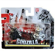 Godzilla Chibi Godzilla Mechagodzilla Mini Figure 2-Pack Bandai