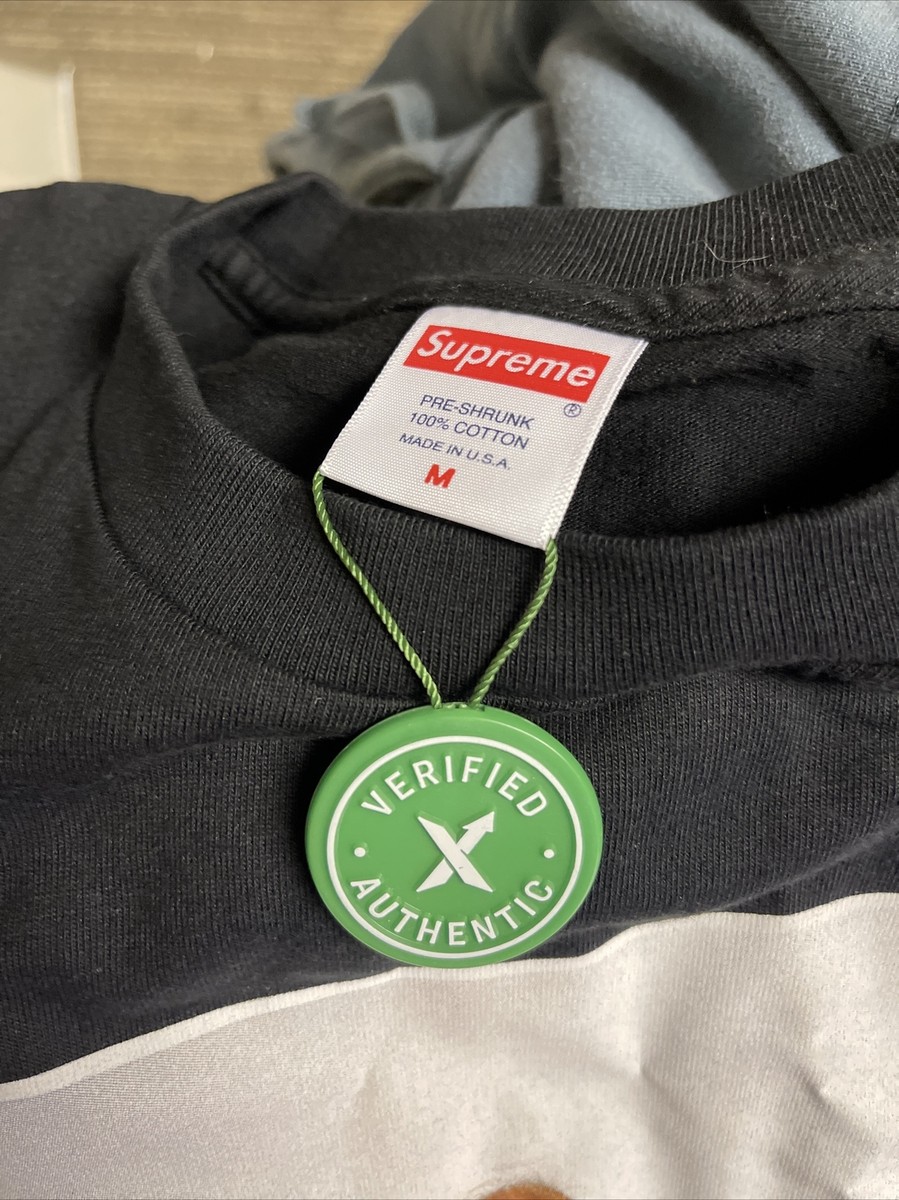 Supreme Rick Rubin Photo Graphic Short Sleeve Black Tee T-Shirt Sz