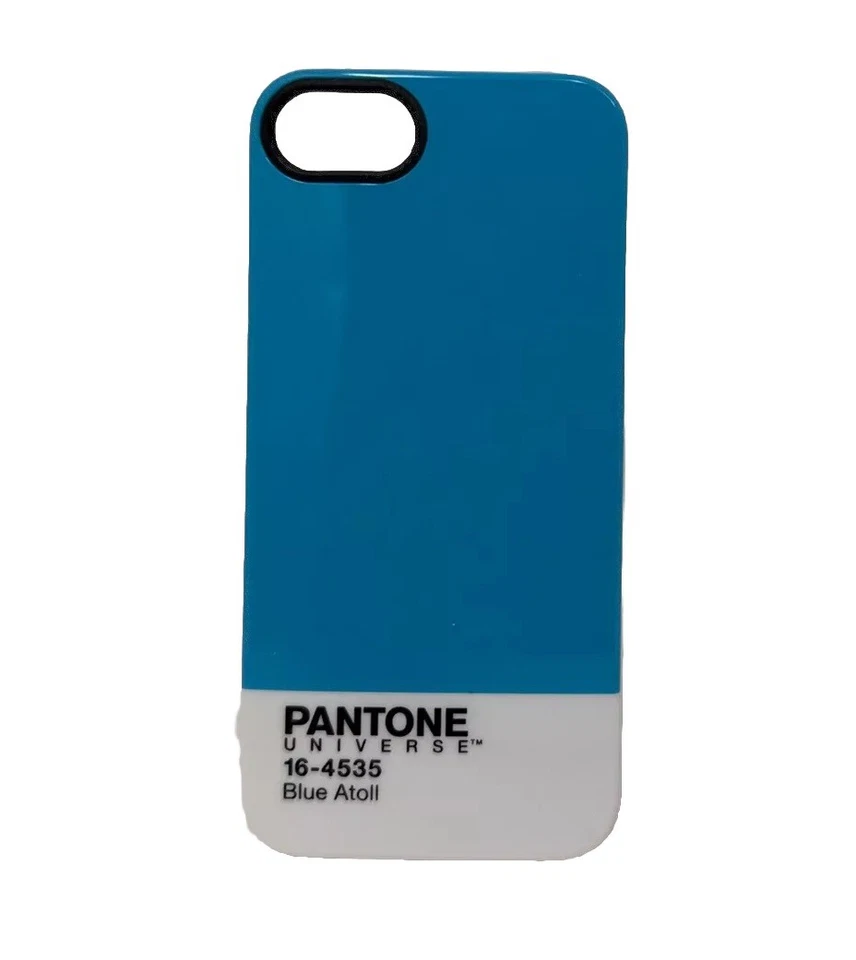 Nueva Funda Trasera Original Pantone Universe Azul Atolón para Apple iPhone 5 Cubierta Delgada Foto 4 de 4