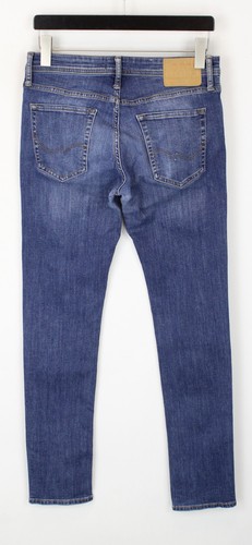Jack & Jones Glenn Original Men's Jeans W31/L32 Slim Fit New Button Fly Logo - Picture 2 of 11