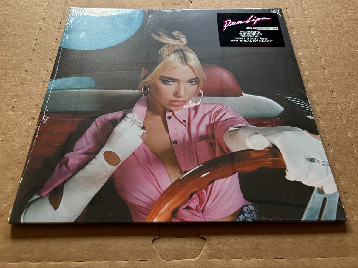 NEW SUPER RARE Dua Lipa - Future Nostalgia PINK Vinyl LP