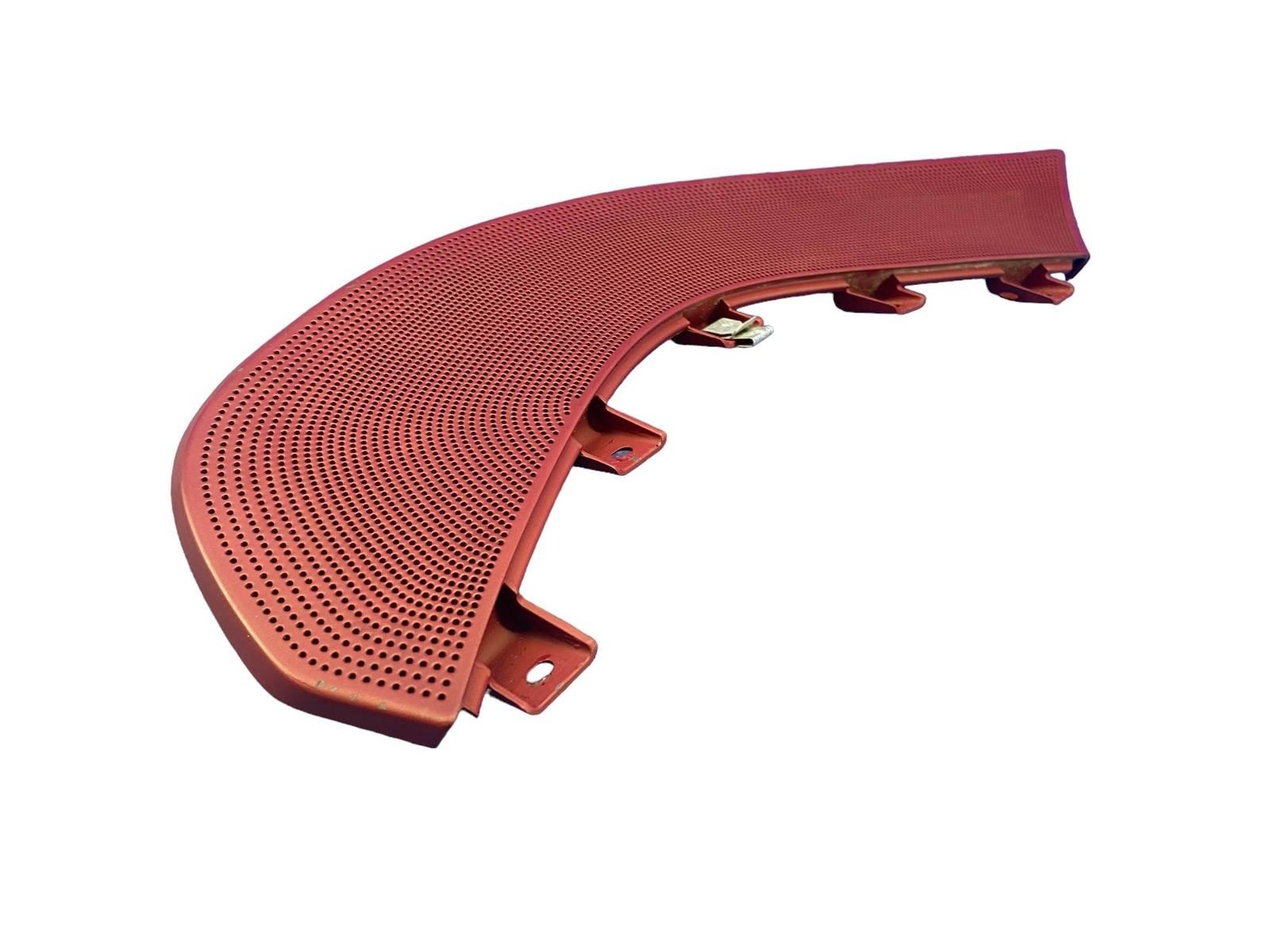 2008-2015 AUDI R8 FRONT LEFT DOOR SPEAKER GRILLE TRIM COVER RED 423868687
