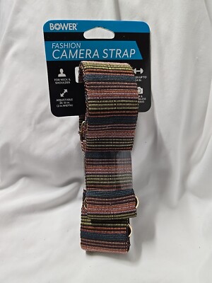 Bower Fashion Camera Strap - Neck & Shoulder Strap for DSLR & Mirrorless Cameras