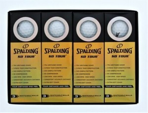 Spalding SD Tour White Golf Balls; Tour level balls at a great price ;Brand New