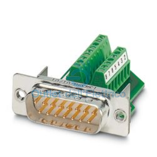 PHOENIX 1688078 VS-15-ST-DSUB/16-MPT-0,5 INSERTO  PORTACONTATTI D-SUB, 15 CONT,