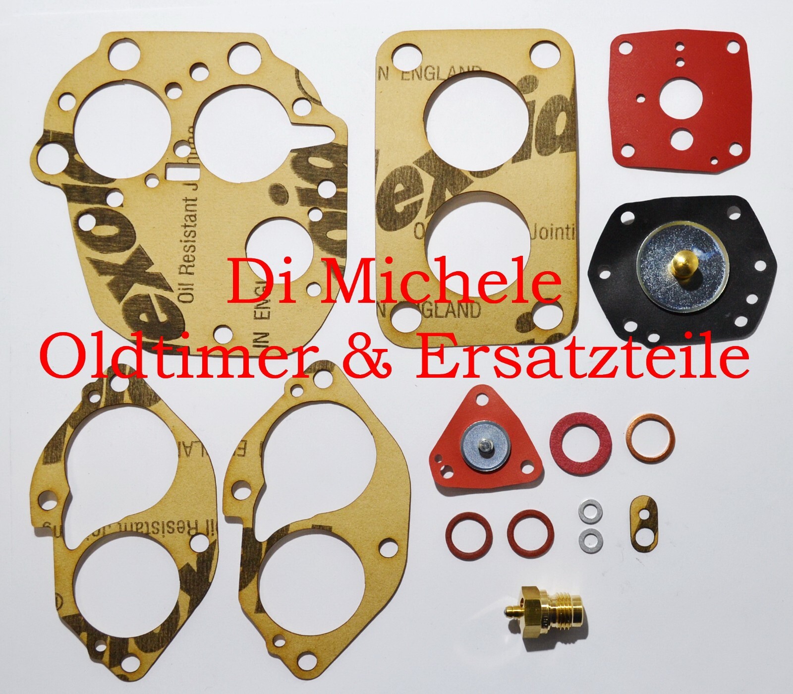 32 Paita And 34 Solex Carburetor Service Kit, Mercedes, Borgward, BMW B :0 454