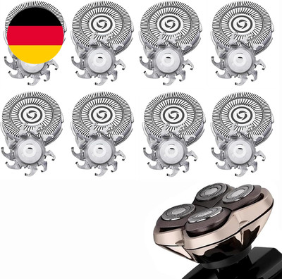 Ersatzrasierköpfe, Kompatibel Mit Skull Shaver Pitbull Rasierer (8 Stück)