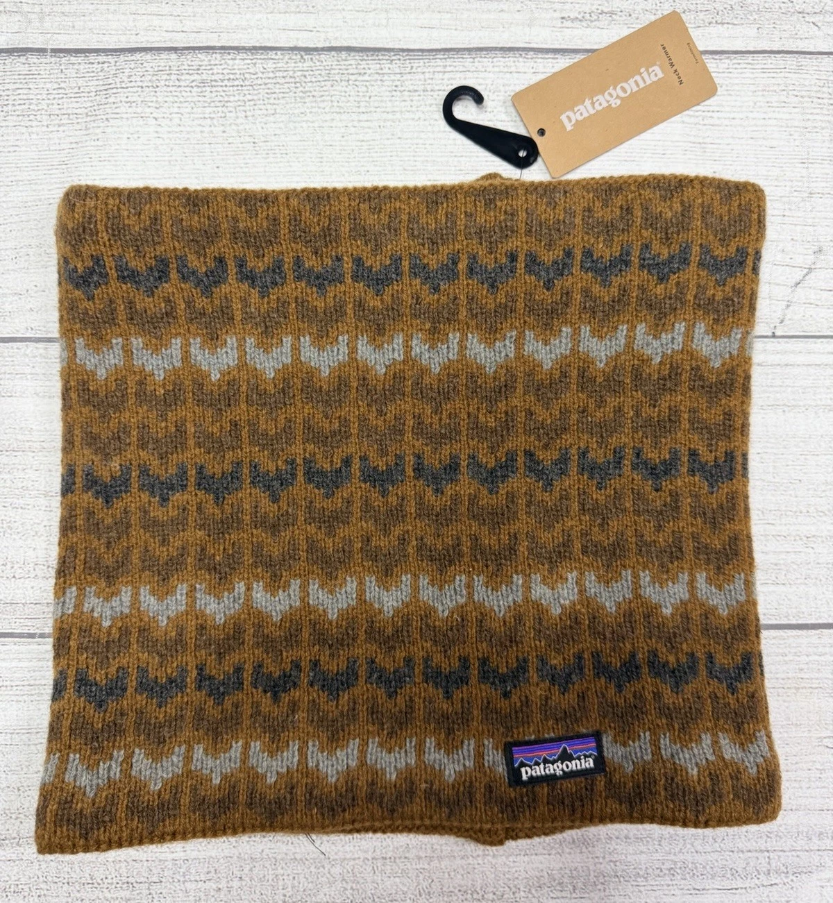 Patagonia Wool Blend Neck Gaiter Warmer Bence Brown NWT NEW! One Size
Opens in a new window or tab