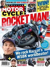 Australian Motorcycle News Magazine issue Vol.75 No.3/ ROCKET MAN!