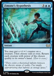 Zimone's Hypothesis #15 Commander: Duskmourn: House of Horror Rare