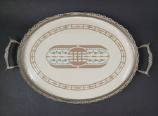 Jugendstil Tablett Villeroy & Boch Dresden um 1910