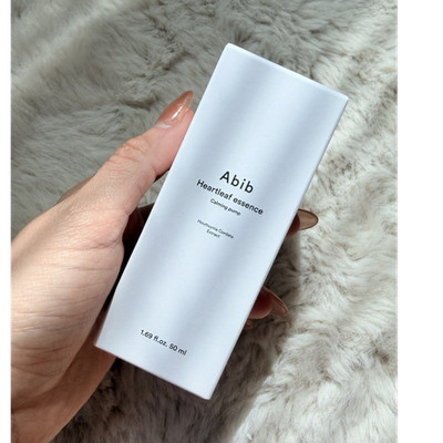 Abib Heartleaf Essence Calming Pump Essence Hydrating Moisturizer Face 50ml