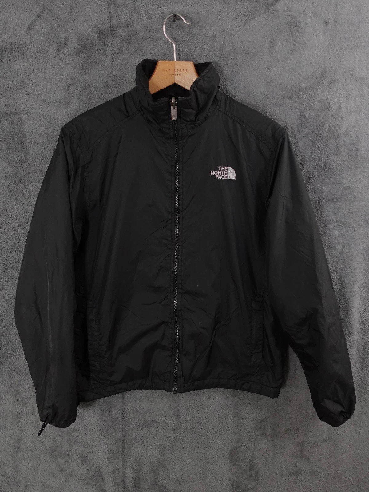 North Face Jacket Mens Small Black Puffer Insulated Outdoor Walkinh Hiking TNF