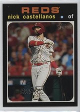 2020 Topps Heritage High Number Action Image Variation SP Nick Castellanos 1hb1