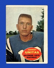 1960 Topps Set-Break #  1 Johnny Unitas VG-VGEX *GMCARDS*