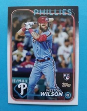 2024 Topps Series 2 Weston Wilson RC #658 Philadelphia Phillies