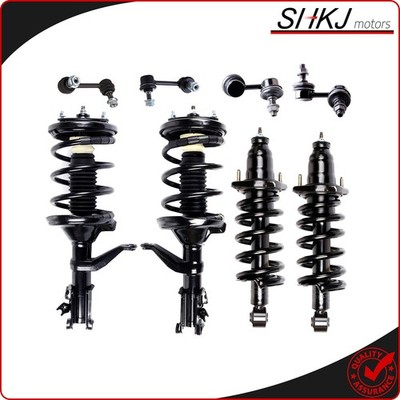 Front Rear Struts Shock Assembly Sway Bar Links Kit 8X For 2003-11 Honda Element