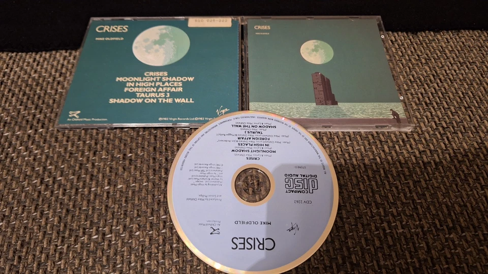 MIke Oldfield - Crises (early Press CD, Blue Surface,West Germany)