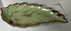 FRANKOMA Pottery #227 Prairie Green Large 17-1/2"x 9"x 2" LARGE Leaf Dish