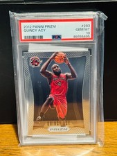 2012-13 Panini Prizm Quincy Acy #283 PSA 10 GEM MINT POP 16!!