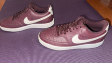 Nike Court Vision Next Nature Low Burgundy Cr...