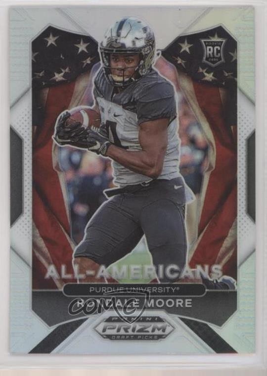 2021 Panini Prizm Draft Picks All-American Silver Rondale Moore Rookie RC lw9