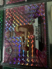 2024 Panini Mosaic - NFL Debut Jayden Daniels #272 Camo Pink Mosaic Prizm (RC)
