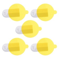 5pcs Watch Glass Screen Protectors 20mm HD High Definition Protective Film