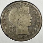 1899 50C Barber Half Dollar (90080)