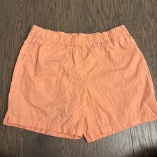 NWOT Columbia Shorts Youth XL 18-20 Salmon Ornage Outdoor Summer Cotton NEW