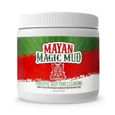 Mayan Magic Mud Powerful Deep Pore Cleansing Calcium Bentonite Clay - 1 lb - ...