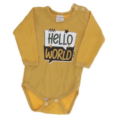 TupTam, Body, Größe: 68, Gelb, Baumwolle, Print, Unisex (Kinder) #ZUi