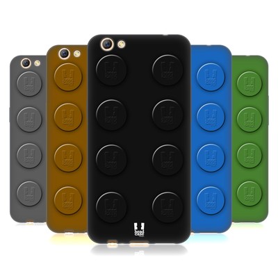 HEAD CASE DESIGNS BUILDING BLOCKS SOFT GEL CASE FOR OPPO PHONES