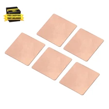 Heatsink Copper Sheet Shim, 0.3Mm Thickness 20 X 20Mm Pads with Thermal Conducti