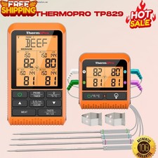 ThermoPro TP829 1000FT Wireless LCD Meat Thermometer Bluetooth Meat Thermometer