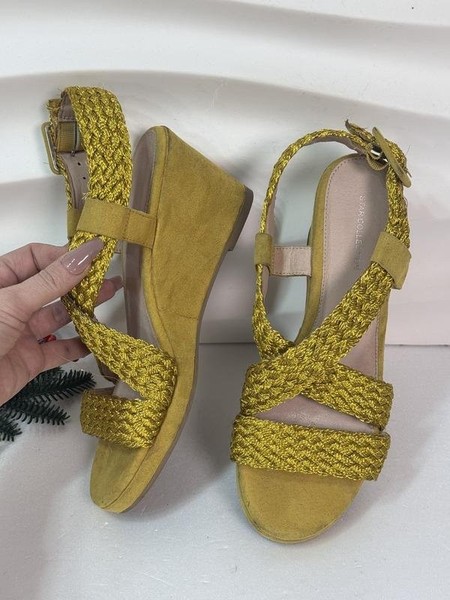 Women Star Collection Heels Mustard 38