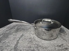 TRAMONTINA Tri-ply Clad Stainless Steel 3qt Saucepan with Lid