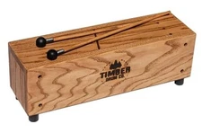 Timber Drum Co. Slit Tongue Log Drum with Mallets – Made in U.S.A. – Six Soft 