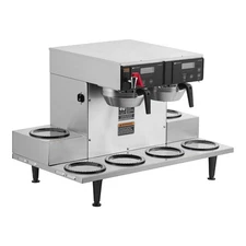 Bunn Axiom 0/6 Twin 12 Cup Automatic Coffee Brewer w/ 6 Warmers - 120/208-240V
