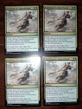 4 x Magic Karte / Card : Anrufung des Sippenbaums : Khane von Tarkir (2014) deu.